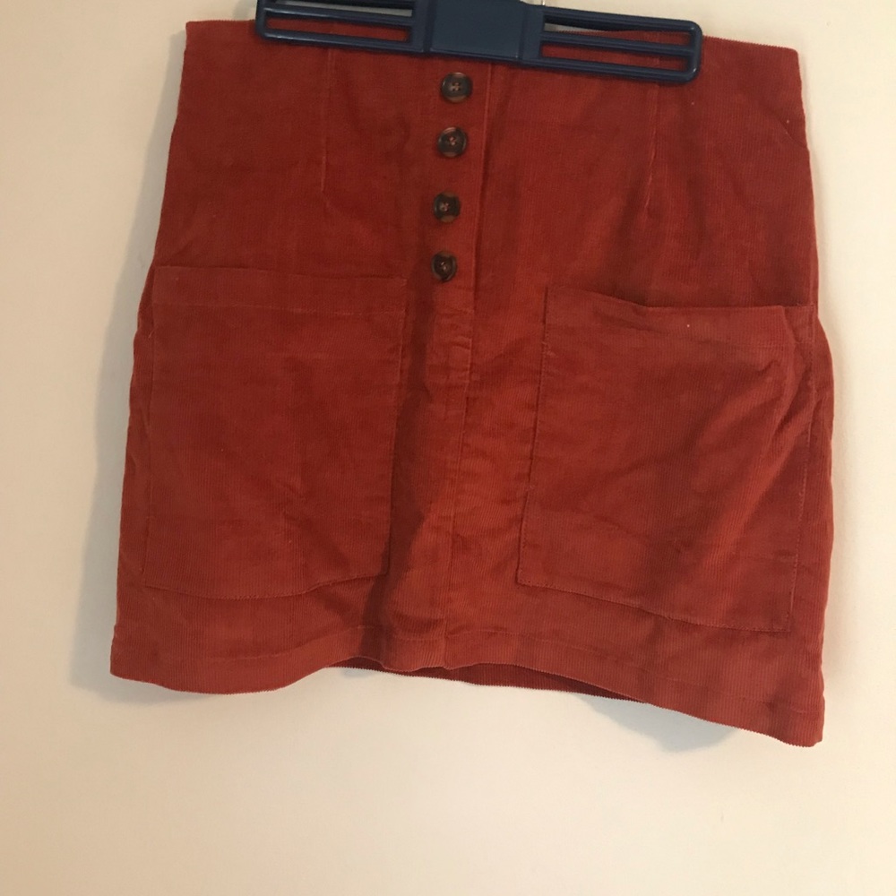 Corduroy Skirt